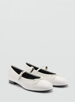 MANGO Ballerinas With Strip And Bow Detail  - Image 2
