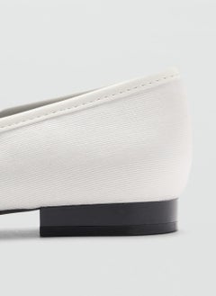 MANGO Ballerinas With Strip And Bow Detail  - Image 4