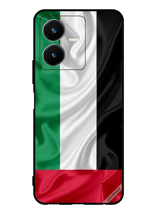 Covernex Protective Case Cover For vivo Y22 Uae Flag Cloth - Image 1