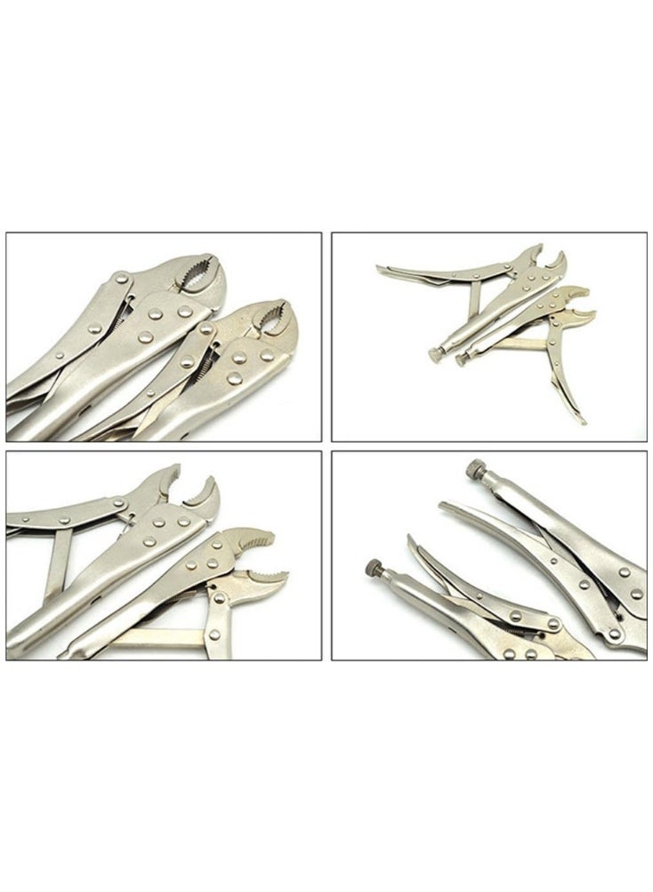 3-Piece Locking Pliers Set – Heavy Duty Vise Grip Wrench Tools - Image 2