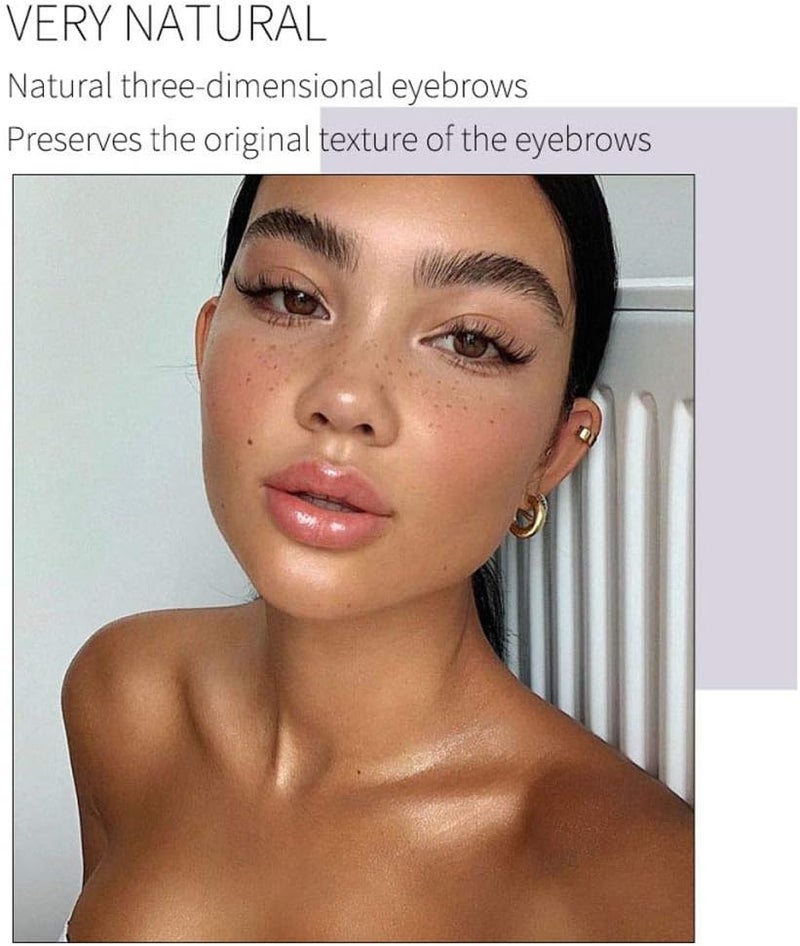 Eyebrow Soap Kit, 4D Brows Gel Long Lasting Eyebrow Setting Gel Waterproof Eyebrow Makeup Balm Pomade Cosmetics (0.7 Ounce (Pack of 1)) - Image 2