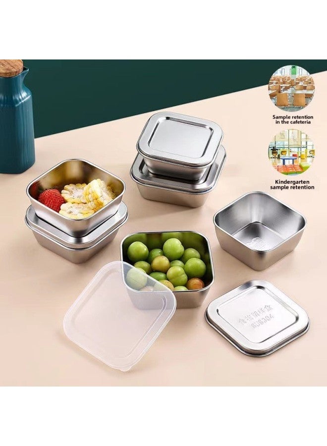 Generic Stainless Steel 304 Sample Box Korean-style Bowl Fresh-keeping ...