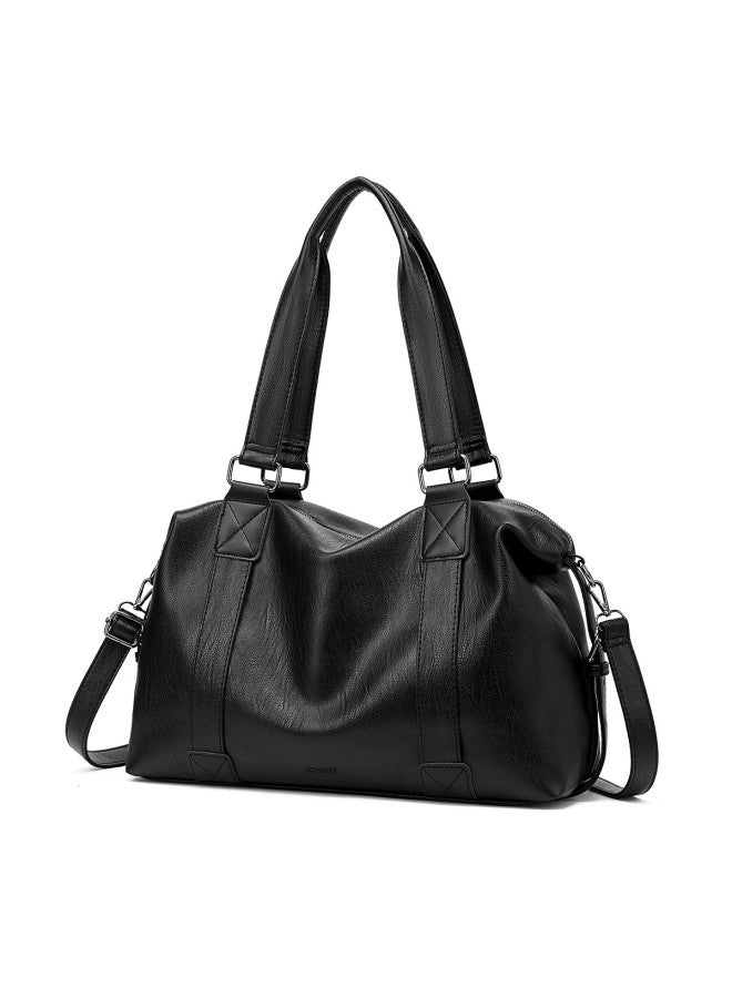 Josiny Large Capacity Travel Bag Handbag Foldable Portable Luggage Bag For Business Trips, Travel, Sports, Fitness, Waterproof Storage Bag - Image 5
