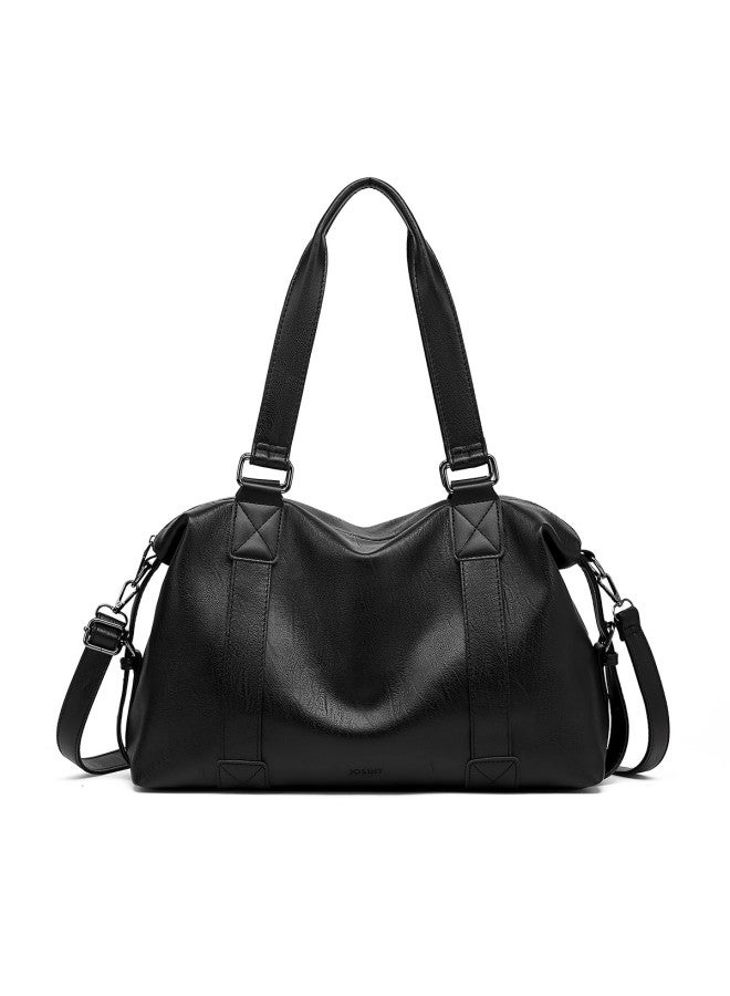 Josiny Large Capacity Travel Bag Handbag Foldable Portable Luggage Bag For Business Trips, Travel, Sports, Fitness, Waterproof Storage Bag - Image 4