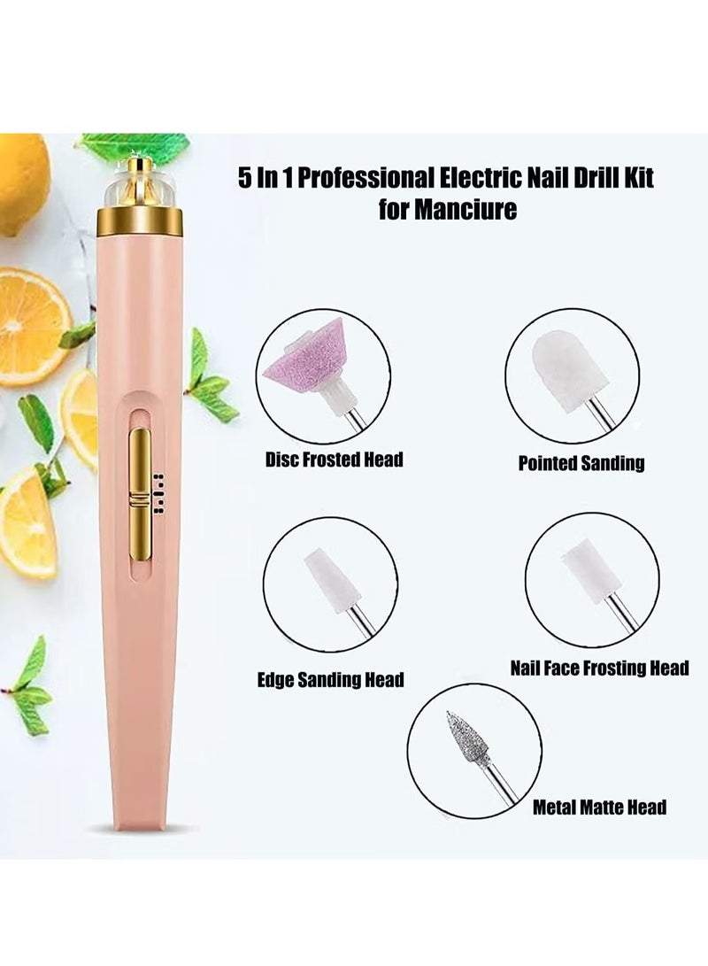Generic 5 IN 1 Professional Manicure Nail Drill Machine  - Image 4