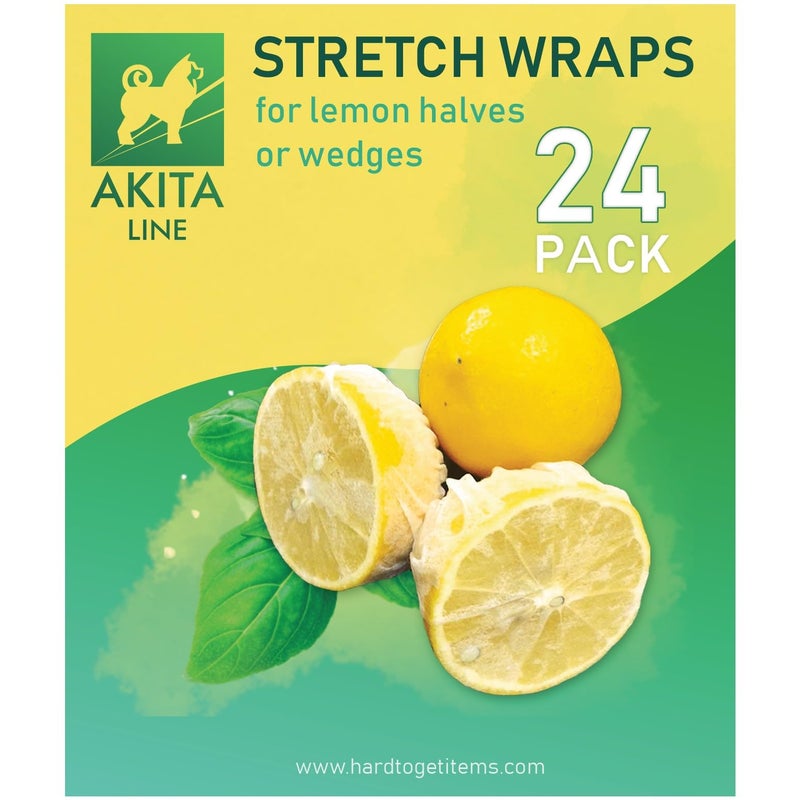 HardtoGETitems Lemon Wrap, Lemon Covers, Lemon Stretch Wraps for Lemon Halves and Wedges, Bag of 24 - Image 3