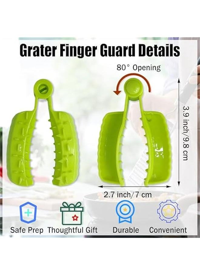 Generic - 2pcs Kitchen Finger Guards for Safe Cutting Vegetables, Cheese, Ginger, and More - Image 1