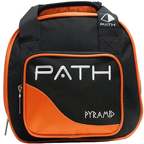 Pyramid Path Plus One Spare Tote Bowling Bag (Black/Orange) - Image 5