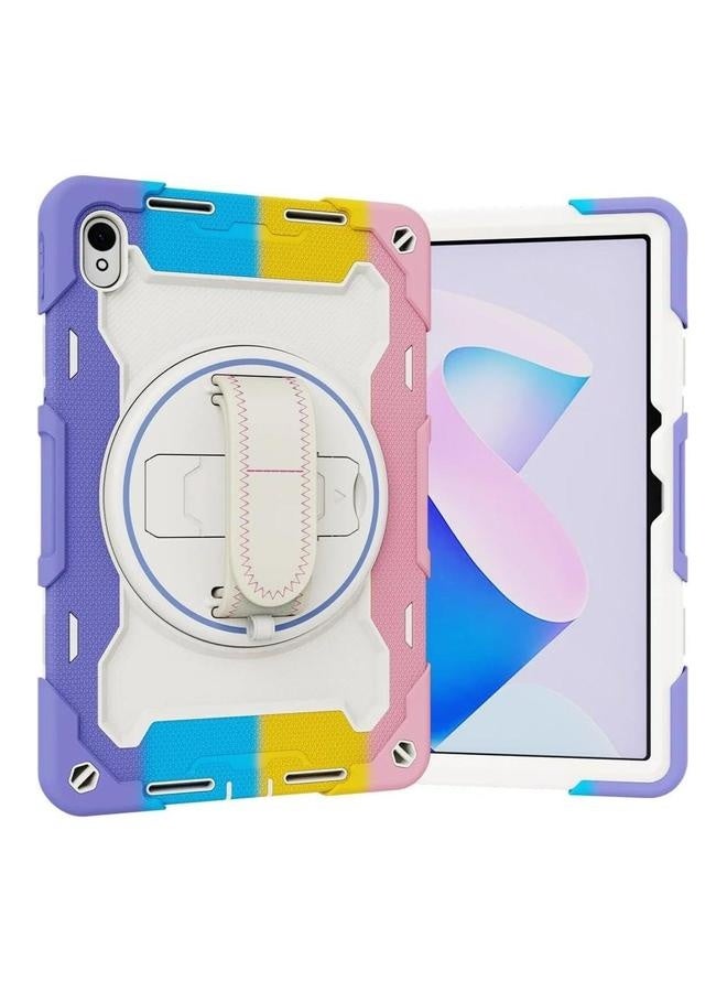 Case Compatible with Huawei MatePad SE 11 inch (2024) 360 Degree Rotating Kickstand, 3 in 1 Heavy Duty Shockproof Protective Cover Hand/Shoulder Strap - Image 1