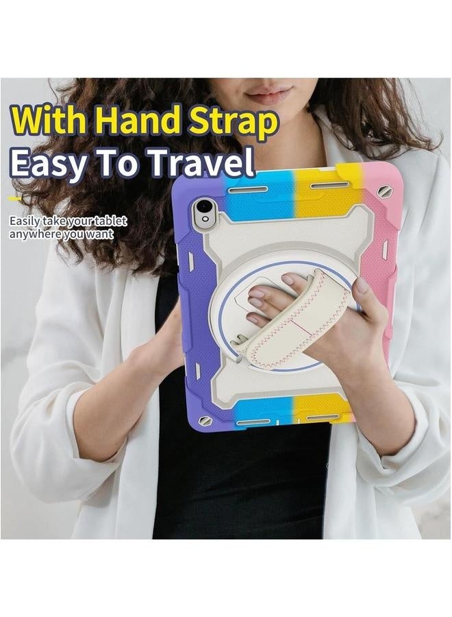 Case Compatible with Huawei MatePad SE 11 inch (2024) 360 Degree Rotating Kickstand, 3 in 1 Heavy Duty Shockproof Protective Cover Hand/Shoulder Strap - Image 2