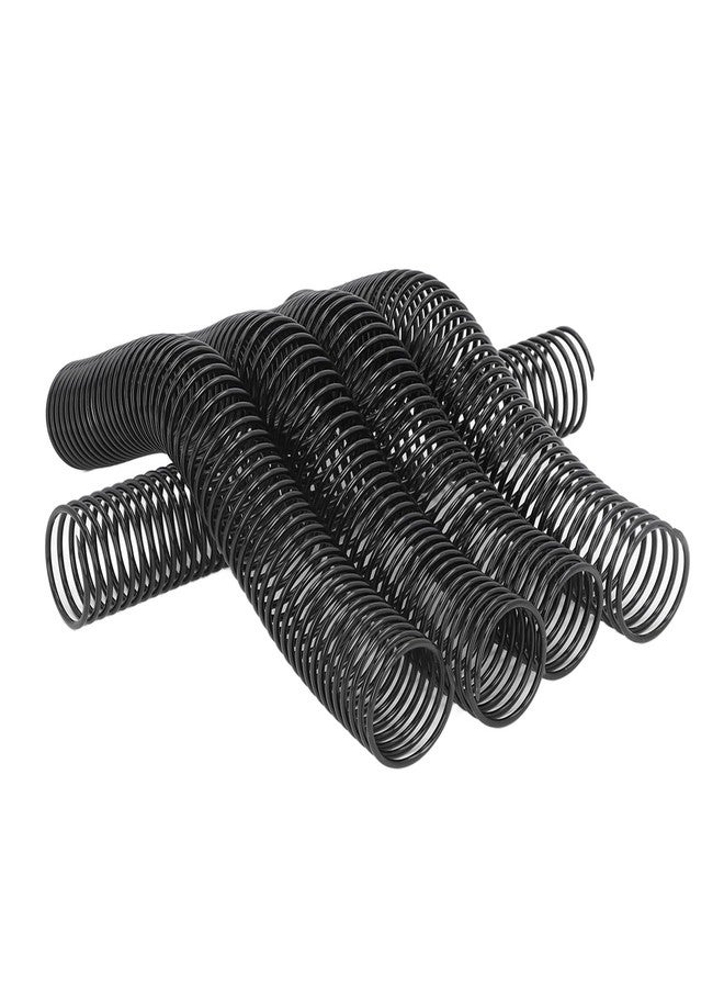 lvifloae 18 Pcs Spiral Binding Coils 38Mm Diameter Reusable Binding Combs 48 Loop 4:1 Pitch 310 Sheet Spiral Binding Spine Bundle for A4 Paper - Image 1