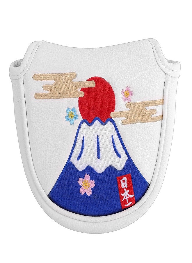 SHABIER Mt. Fuji, Japan Design Mallet Putter Headcover for Mallet Headcover - Image 1