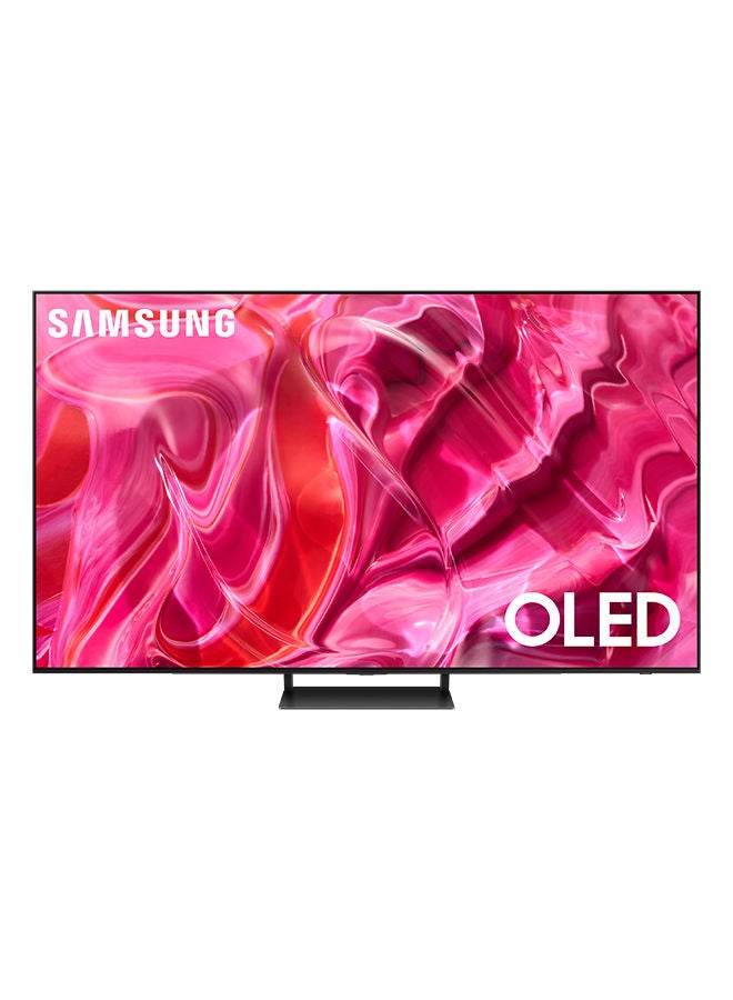 سامسونج تلفزيون ذكي، OLED، S90C، 77 بوصة، 2023، معالج الكم العصبي 4K، تصميم LaserSlim، Motion Xcelerator Turbo Pro - Image 1