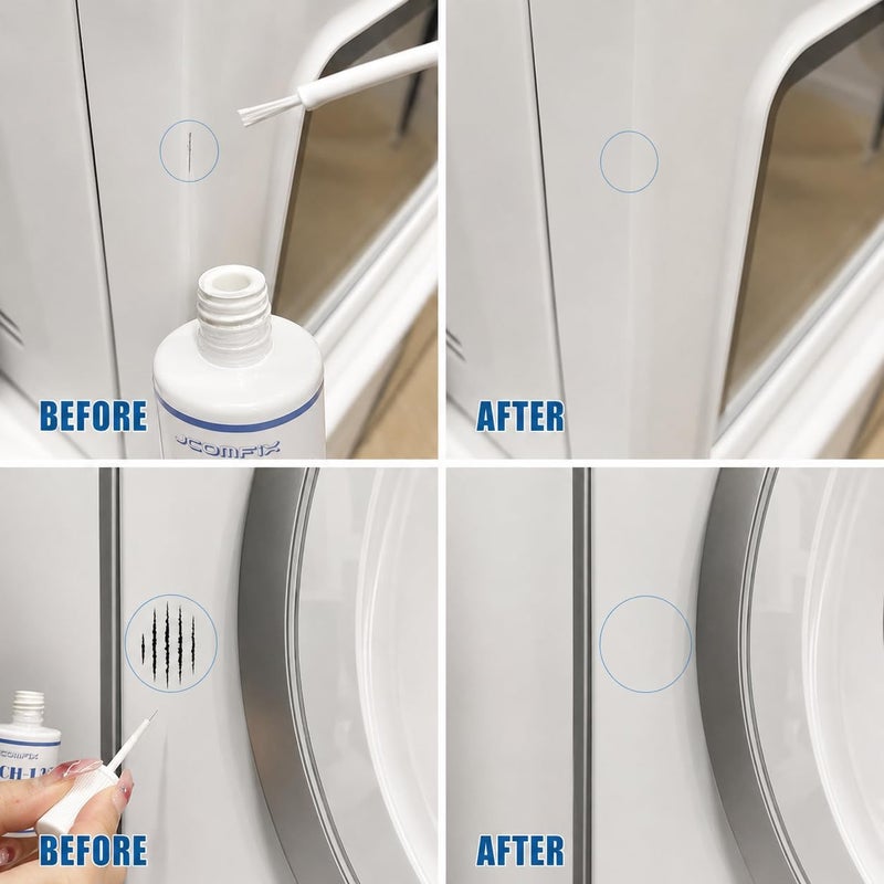 cocomfix Specialty Appliance Touch Up Paint White, Appliance Paint, 1 Ounce, White - High Gloss Touch Up Paint Pen for Refrigerators, Washers, Dishwashers, Microwave oven and Other Appliance - Image 2