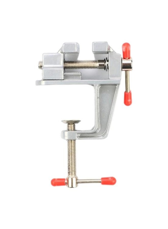 Bench Clamp Adjustable High Hardness Stable Clamp-on Mini Jaw Bench Vise Carpentry Supply 