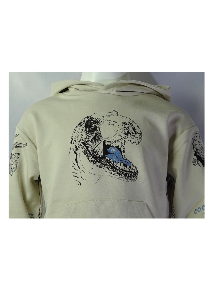 SHELTER - "Two-piece boys' outfit featuring a sweatshirt and pants with prints from the Shelter 1654 collection." - Image 1