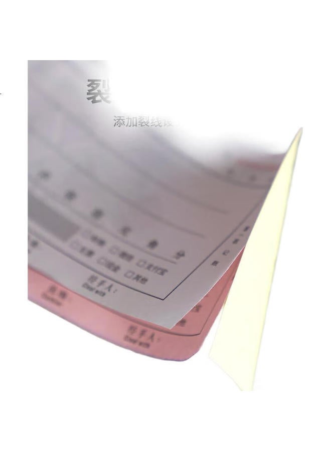 Tango (Tango) 54K Triplicate Patent Receipt 175*83Mm / Easy To Tear / Independent Grouping / Financial Non-Carbon Copy Handwritten Receipt / 20 Sets Ten Books Accounting Supplies - Image 3