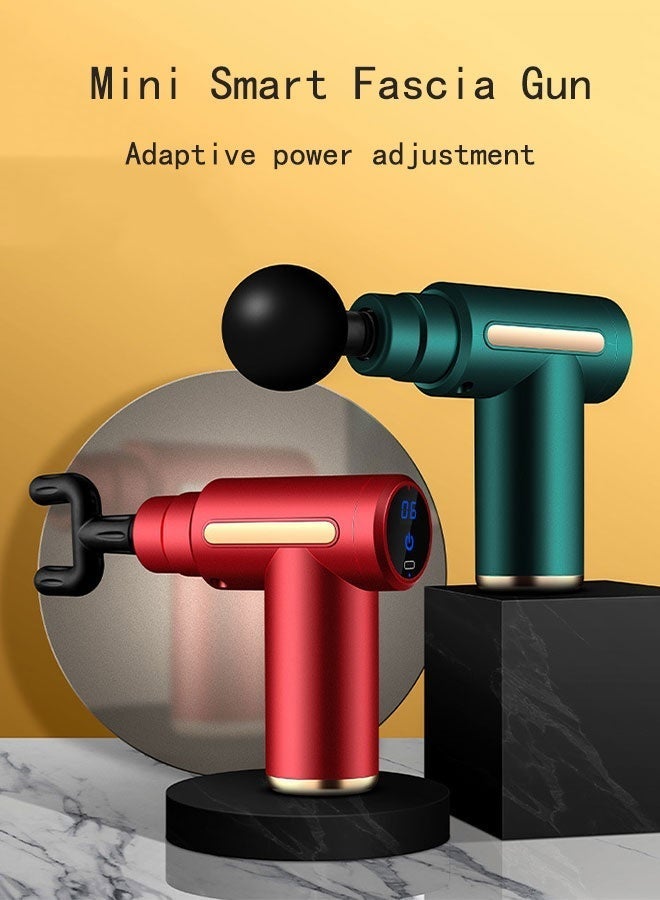 مسدس ذكي صغير الحجم، جهاز تدليك عضلي عميق للأنسجة، بقوة تكيفية، مناسب لموظفي المكاتب وكبار السن ومستخدمي المنازل، صغير الحجم وقابل للحمل - Image 5