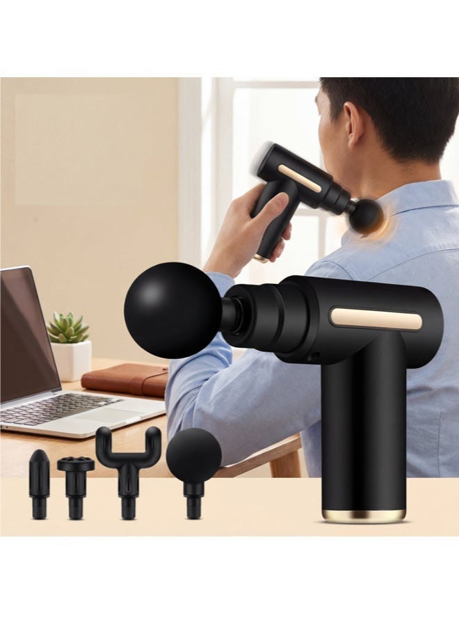 مسدس ذكي صغير الحجم، جهاز تدليك عضلي عميق للأنسجة، بقوة تكيفية، مناسب لموظفي المكاتب وكبار السن ومستخدمي المنازل، صغير الحجم وقابل للحمل - Image 2