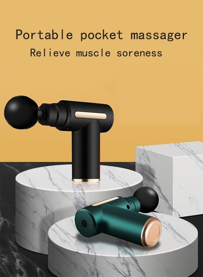 مسدس ذكي صغير الحجم، جهاز تدليك عضلي عميق للأنسجة، بقوة تكيفية، مناسب لموظفي المكاتب وكبار السن ومستخدمي المنازل، صغير الحجم وقابل للحمل - Image 4