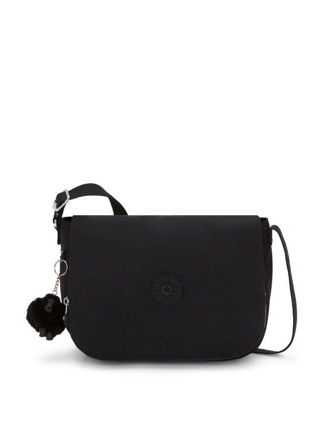 كيبلينغ حقيبة إيرثبيت متوسطة تُحمل عبر الجسم للكتف باللون الأسود نوار - Image 1