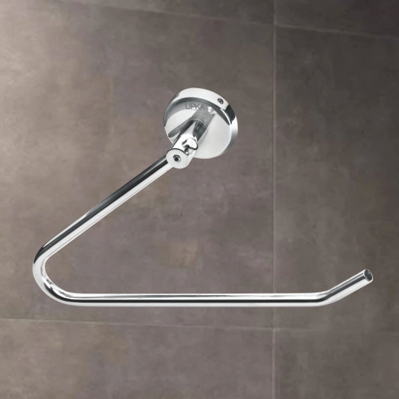 Lipka LIPKA Napkin Ring from Metro Series| Premium Stainless Steel Towel Ring for Washbasins| Hand Towel Hanger with Glossy Finish - Image 1