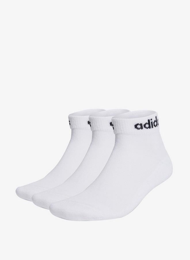 Men'S Linear Ankle Length Sports Socks - Ht3457