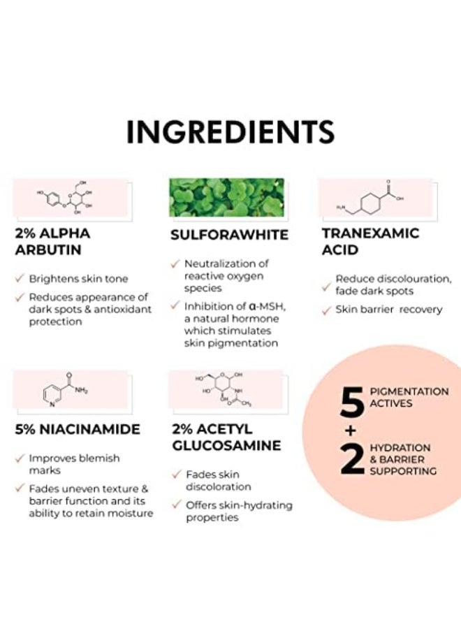 SUGANDA Skincare Advanced Pigmentation Face Serum (30ml) - Brightening Serum for Dark Spots, Even Skin Tone, for Men & Women, All Skin Types - Image 2