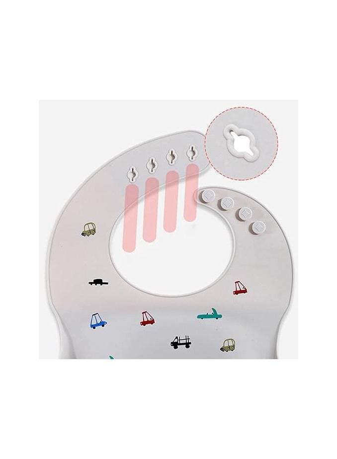 Pixie baby silicone bibs,(Giraffe, Fox) - Image 4