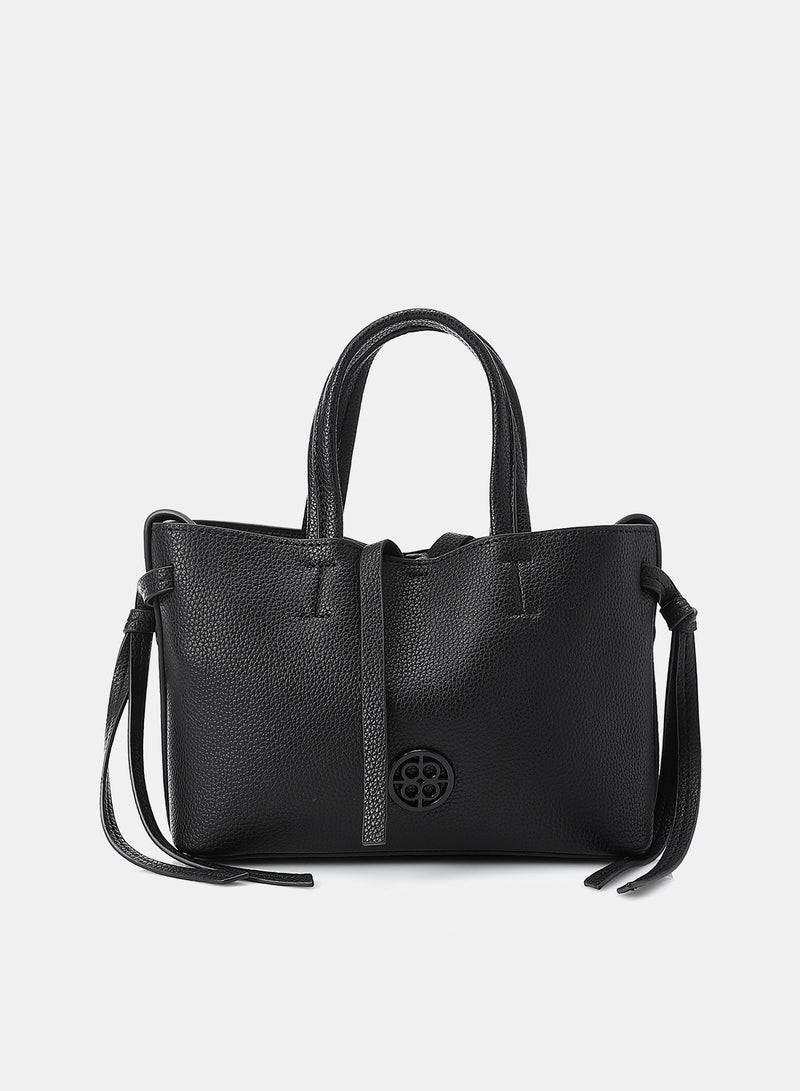 Dejavu Women's Crossbody Bag-LID-DJTX-018-Black - Image 1