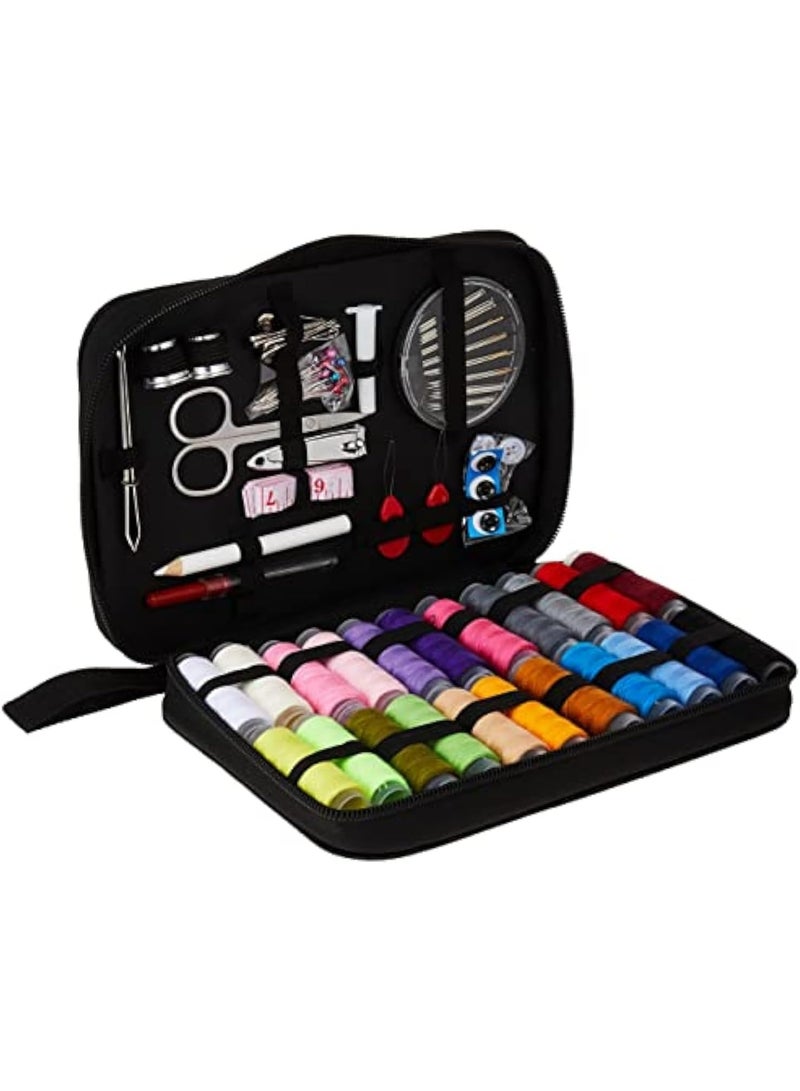 Home Care 98-Piece Sewing Kit Bundle Mini Travel Accessories & Tools for Beginners and Emergency Repairs | Portable Sewing Essentials Set - Image 1