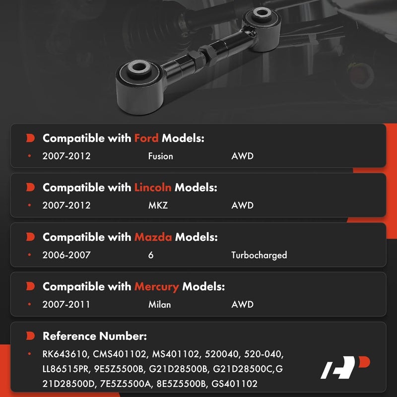 Rear Forward Lower Control Arm with Bushing - Image 2