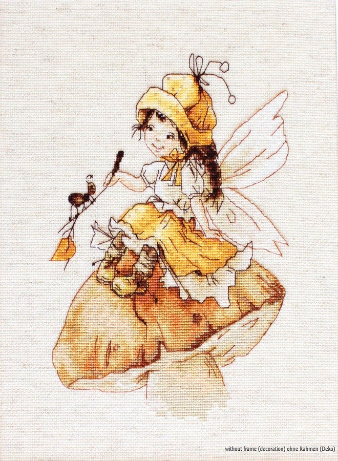 LUCAS Cross Stitch Kit - Fairy with Mushrooms, Luca-S
