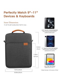 Skycare Skycare Crossbody Bag for Tablets Fits 11-13 Inch laptop bag, Lightweight and Portable iPad Sling Bag for Convenient Carry  - Image 3