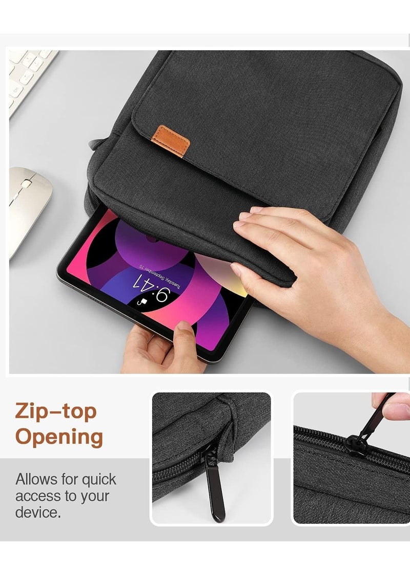 التمريض الجوي حقيبة Skycare Crossbody لأجهزة التابلت تناسب حقيبة كمبيوتر محمول مقاس 11-13 بوصة، وحقيبة iPad خفيفة الوزن ومحمولة لحمل مريح  - Image 5
