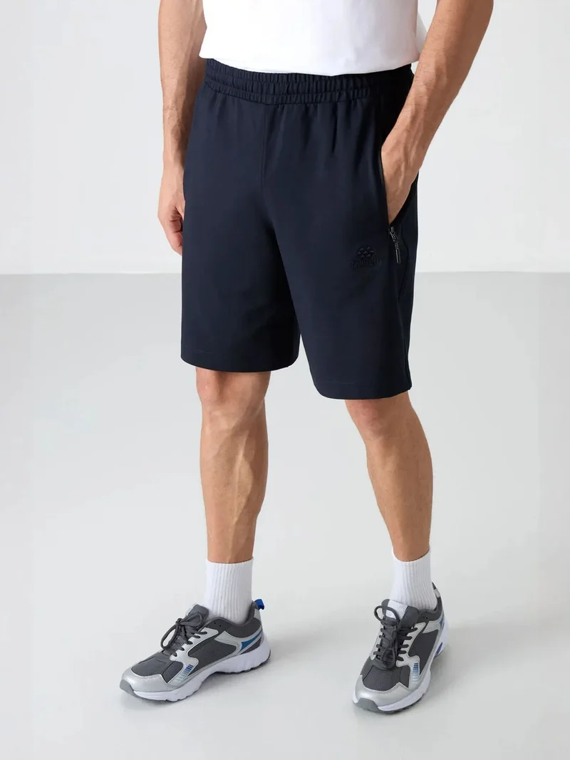 تومي لايف TOMMY Men's Regular-fit Knit Sweat Shorts