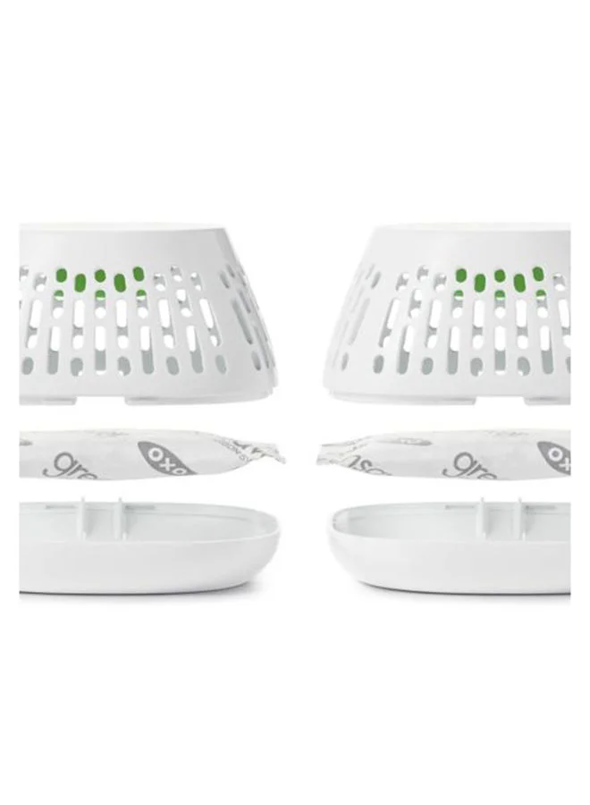 OXO Greensaver Crisper Drawer Insert - New - 2Pc