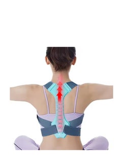 Relax Smart Back Support Belt Posture Corrector Adjustable Upper Back Brace Supports and Straightens the Spine to Relieve Shoulder Neck and Back Pain Size XL  - Image 2