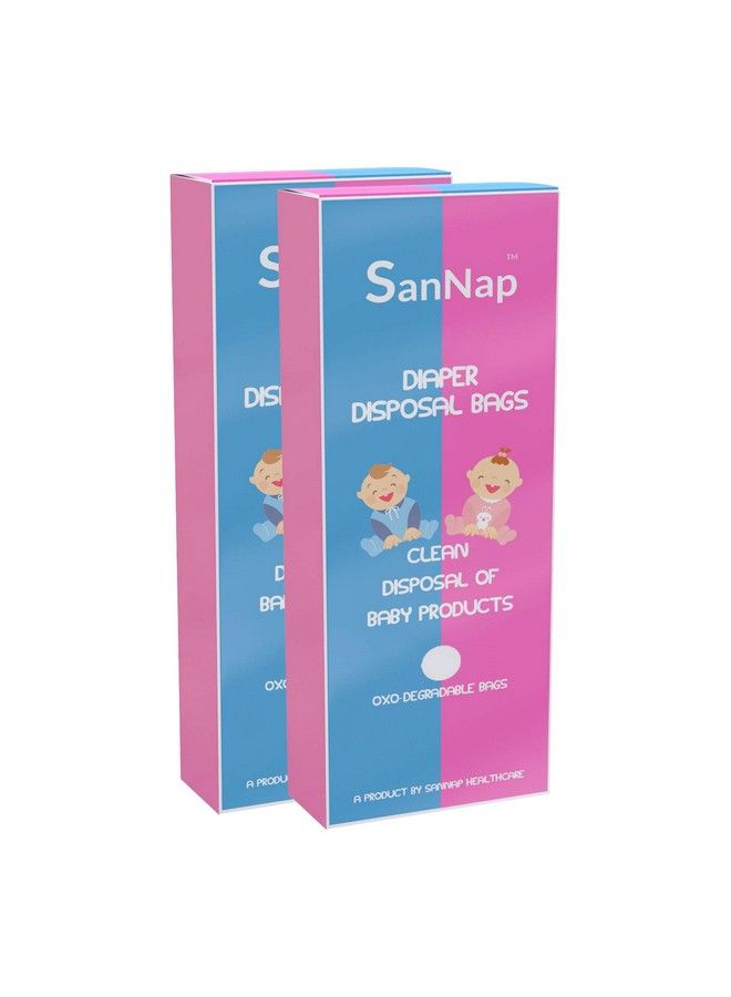SanNap Baby Diaper Disposal Bags (Pack Of 100) - Image 2