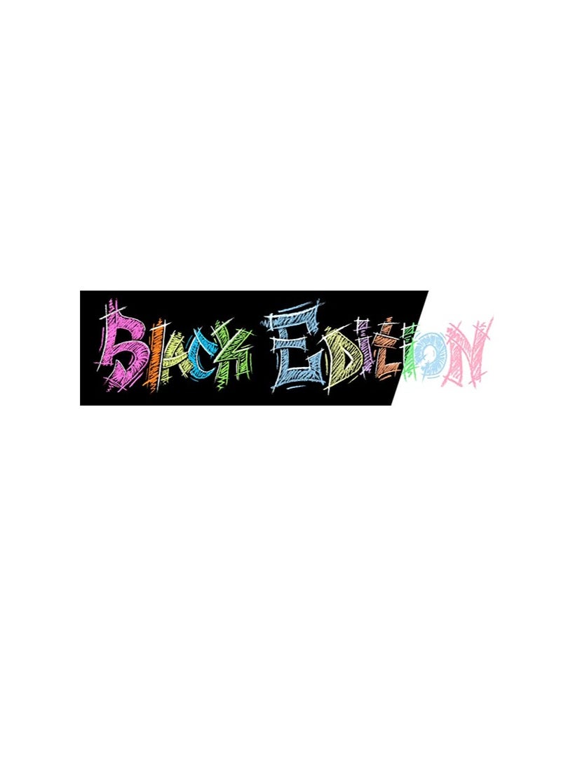 FABER-CASTELL - Faber-Castell Black Edition Colour Pencils 12 colours Neon + Pastel,Supersoft lead for great effects - Image 1