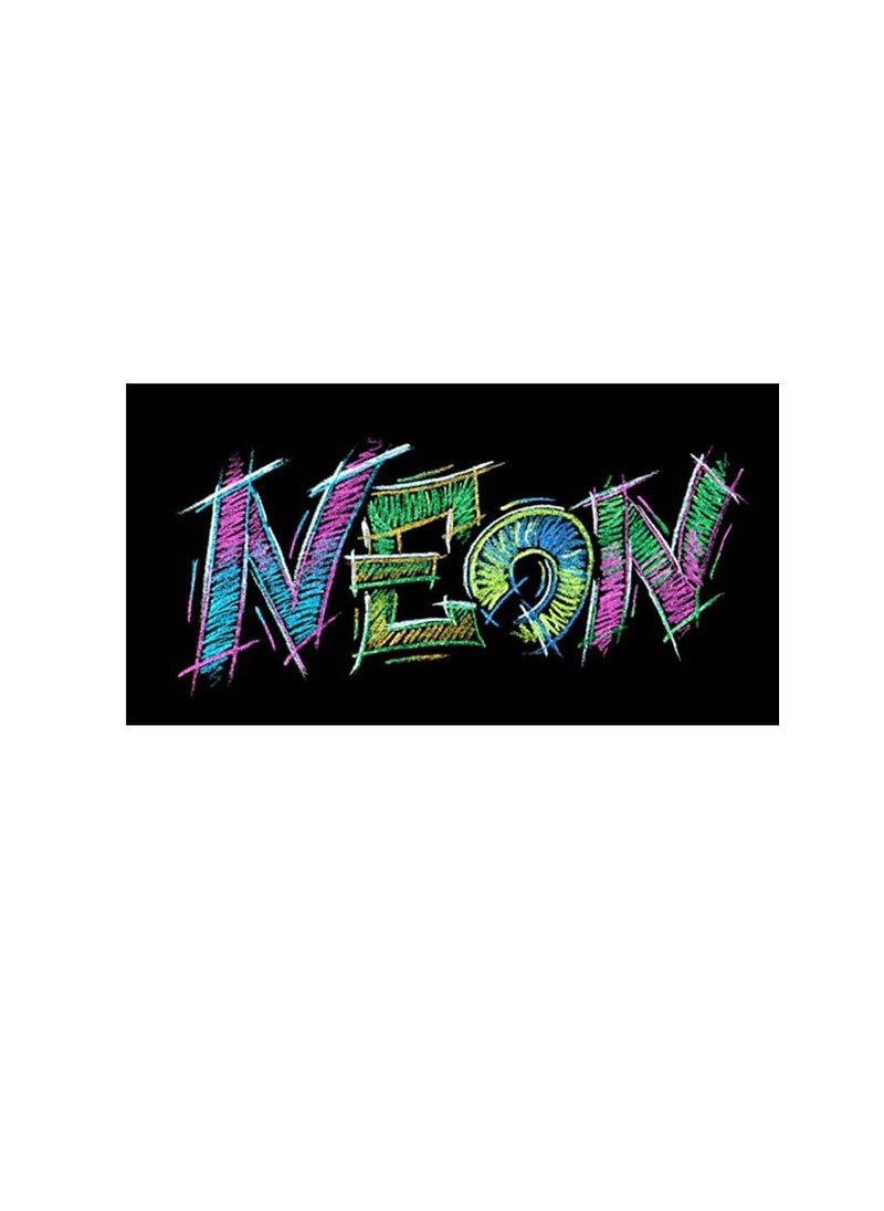 FABER-CASTELL - Faber-Castell Black Edition Colour Pencils 12 colours Neon + Pastel,Supersoft lead for great effects - Image 1