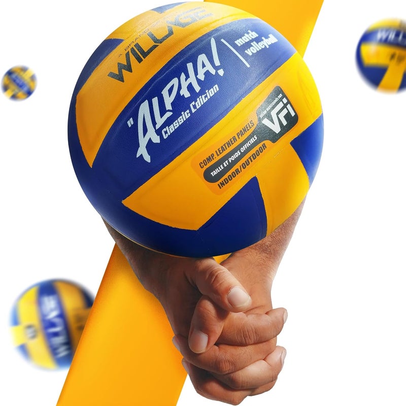 WILLAGE ® Volleyball Ball - Indoor/Outdoor Match Quality Standard Size 4 - Image 1