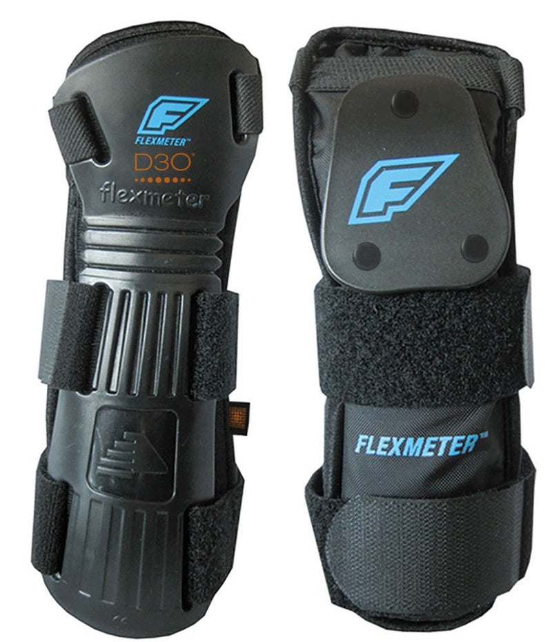 Demon United Flexmeter Double Sided Wrist Guards -Integrated with D3O Impact Technology-Sold as Pair (Large) - Image 1