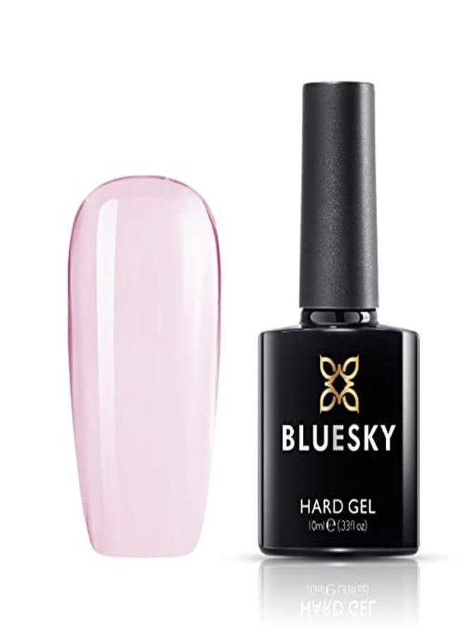 Bluesky - Hard Gel For Nails Gel Nail Polish For Nail Strengthener And Builder Gel For Short Extension Soft Clear Pink 10Ml - Image 1