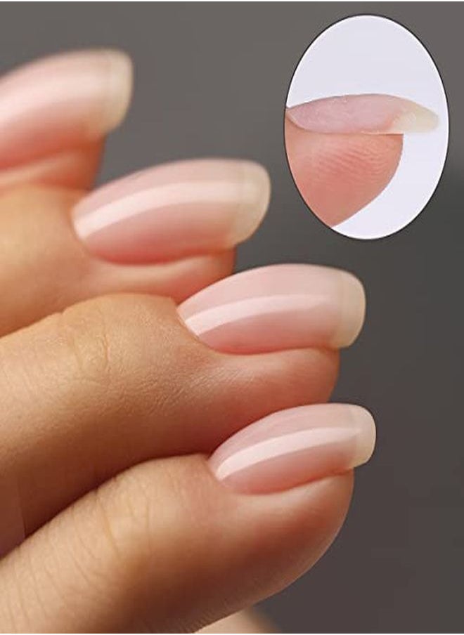 Bluesky - Hard Gel For Nails Gel Nail Polish For Nail Strengthener And Builder Gel For Short Extension Soft Clear Pink 10Ml - Image 1