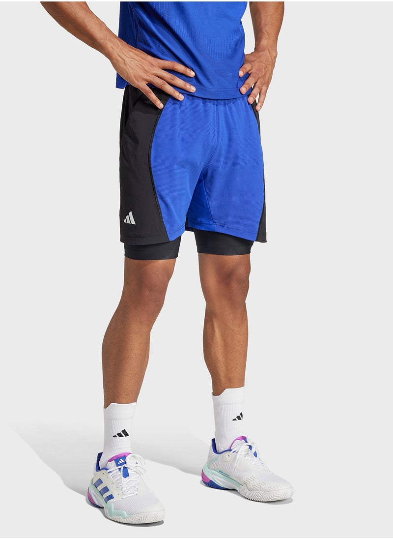 Adidas Tennis Aeroready Shorts Set  - Image 1