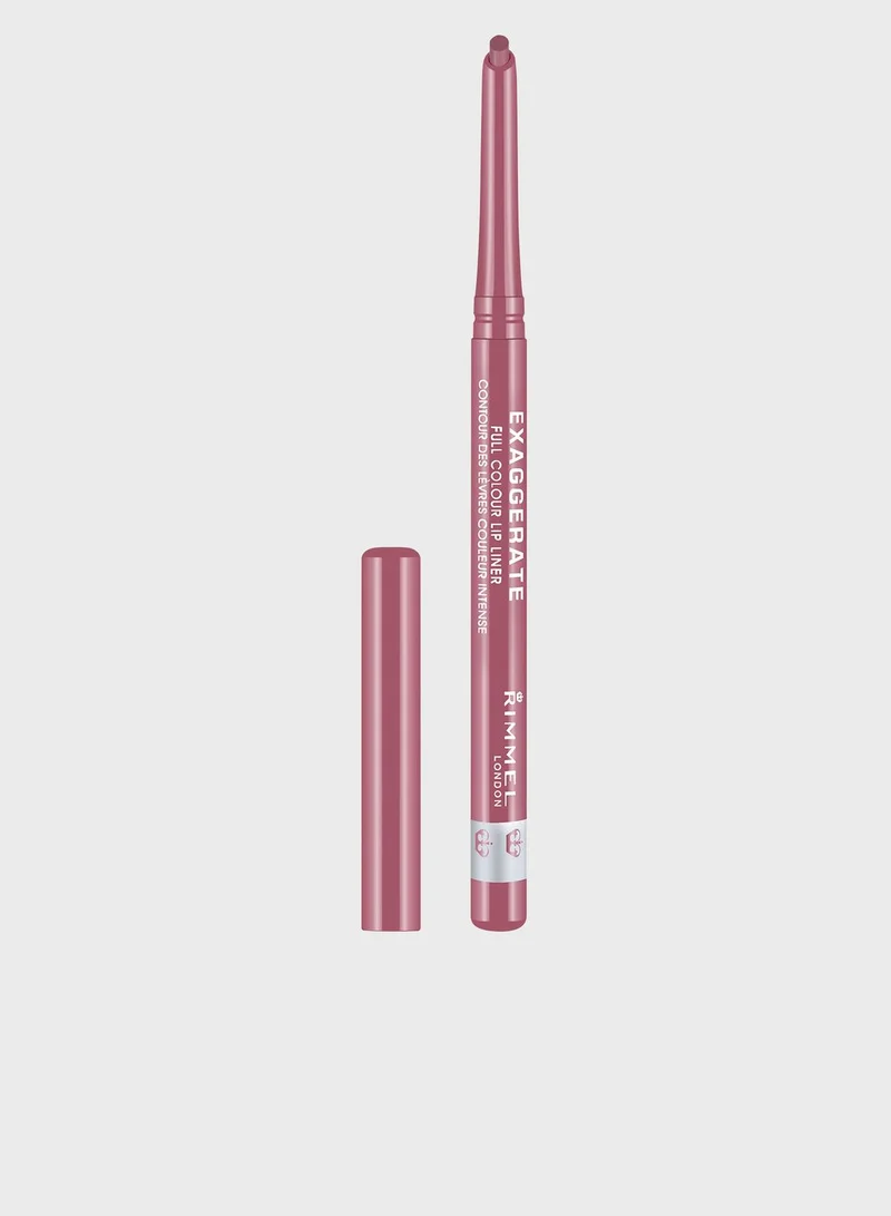 RIMMEL LONDON Rimmel Exaggerate Automatic Lip Liner – 063 – Eastend Snob, 0.25g