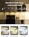 Rihvy Under Cabinet Lighting 8 Inches Rechargeable Motion Sensor Light Indoor 3 Color Dimmable Closet Light Battery Operated USB Stick on LED Magnetic Under Counter Lights for Kitchen Stair 3 Packs - Image 2