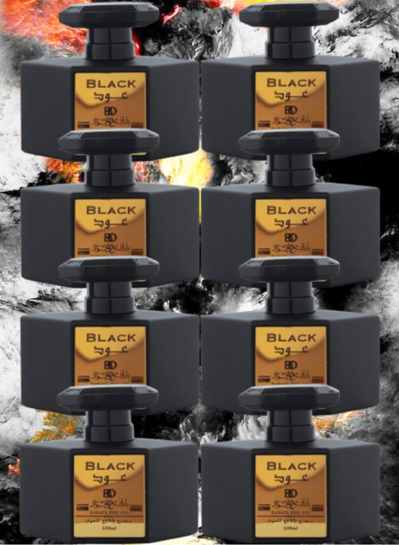 بانافع 8 قطع عطر بلاك عود 100 مل - Image 1