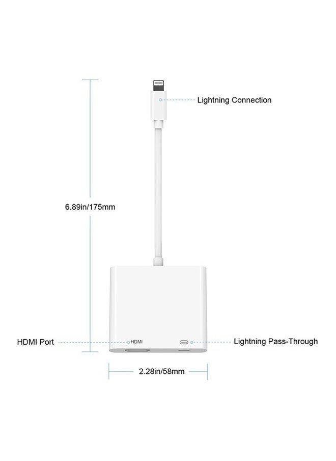 Generic Lightning To HDMI Digital Av Adapter  - Image 4